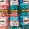 LollyShop Blue Baby Shower Jars