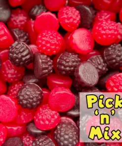 Not Specified Blackberries & Raspberries 100g (Pick N Mix)