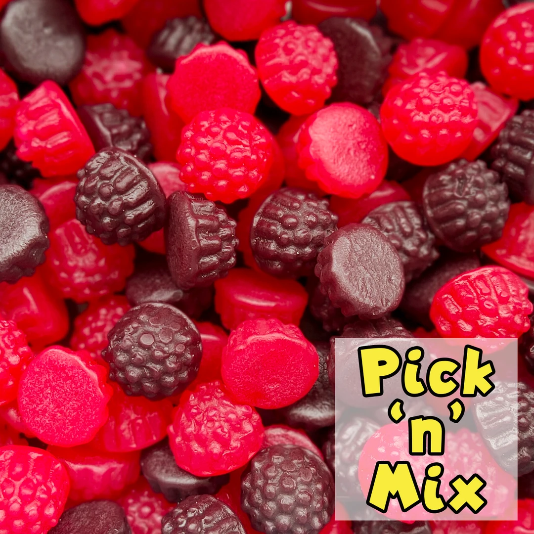Not Specified Blackberries & Raspberries 100g (Pick N Mix) 3 Not Specified Blackberries & Raspberries 100g (Pick N Mix)