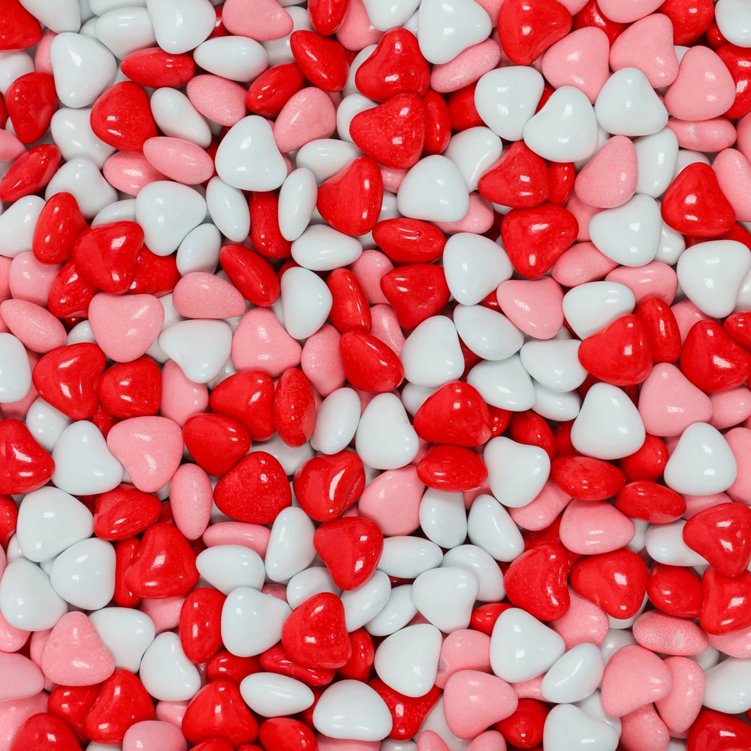 Not Specified Candy Choc Hearts Mini Cake Decorations 3 Not Specified Candy Choc Hearts Mini Cake Decorations