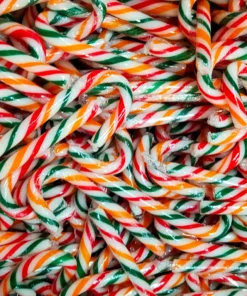 LollyShop Wrapped Candy Canes Fruit