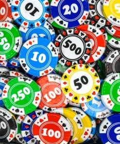Not Specified Cake Decorations Casino Chips Milk Chocolate Approx 20