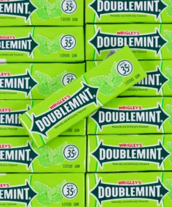 Not Specified American Candy Doublemint Gum 5 Sticks (Wrigleys)