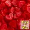 Not Specified Glo Hearts 100g (Pick N Mix)