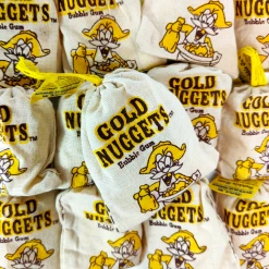 Not Specified Novelty Gold Nuggets Bubblegum 50g