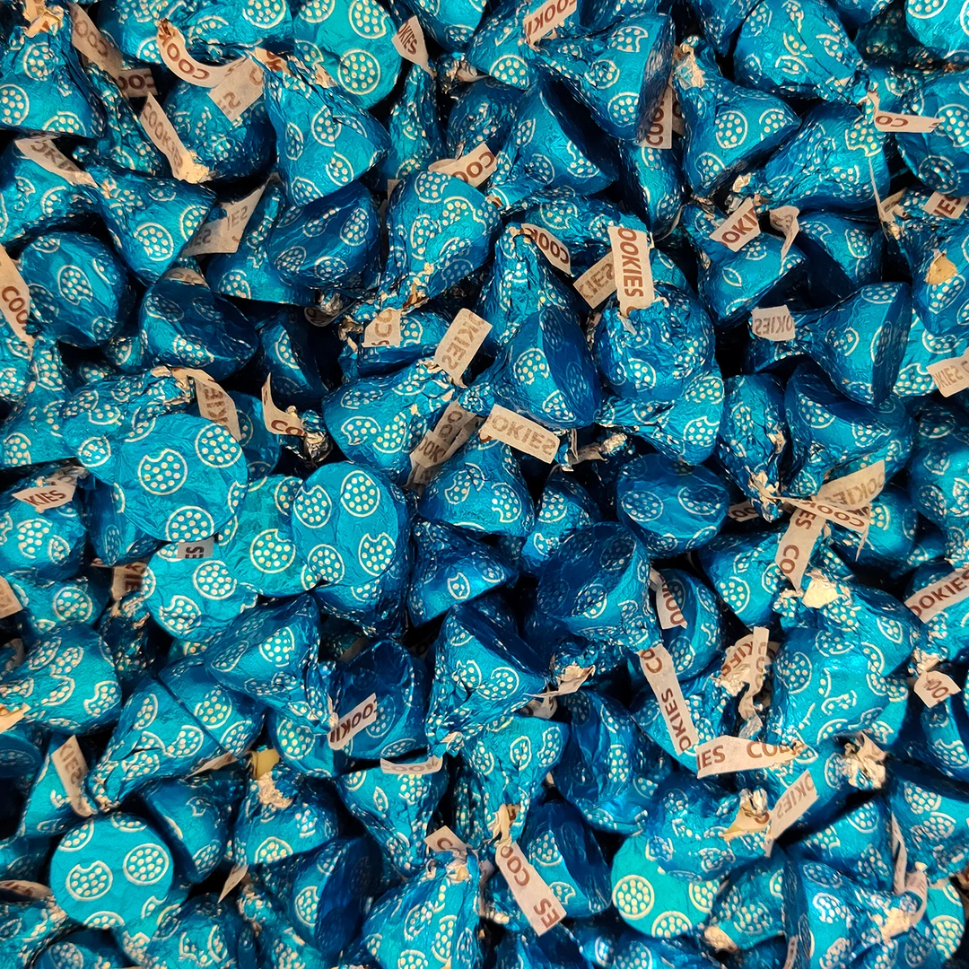 Chocolate Hershey Kisses Cookies N Cream