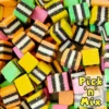 Not Specified Licorice Allsorts Mix 100g (Pick N Mix)