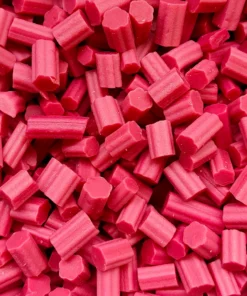 LollyShop Licorice Pieces Raspberry 300g