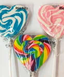 Not Specified Swirly Heart Pop Mega Cake Decorations