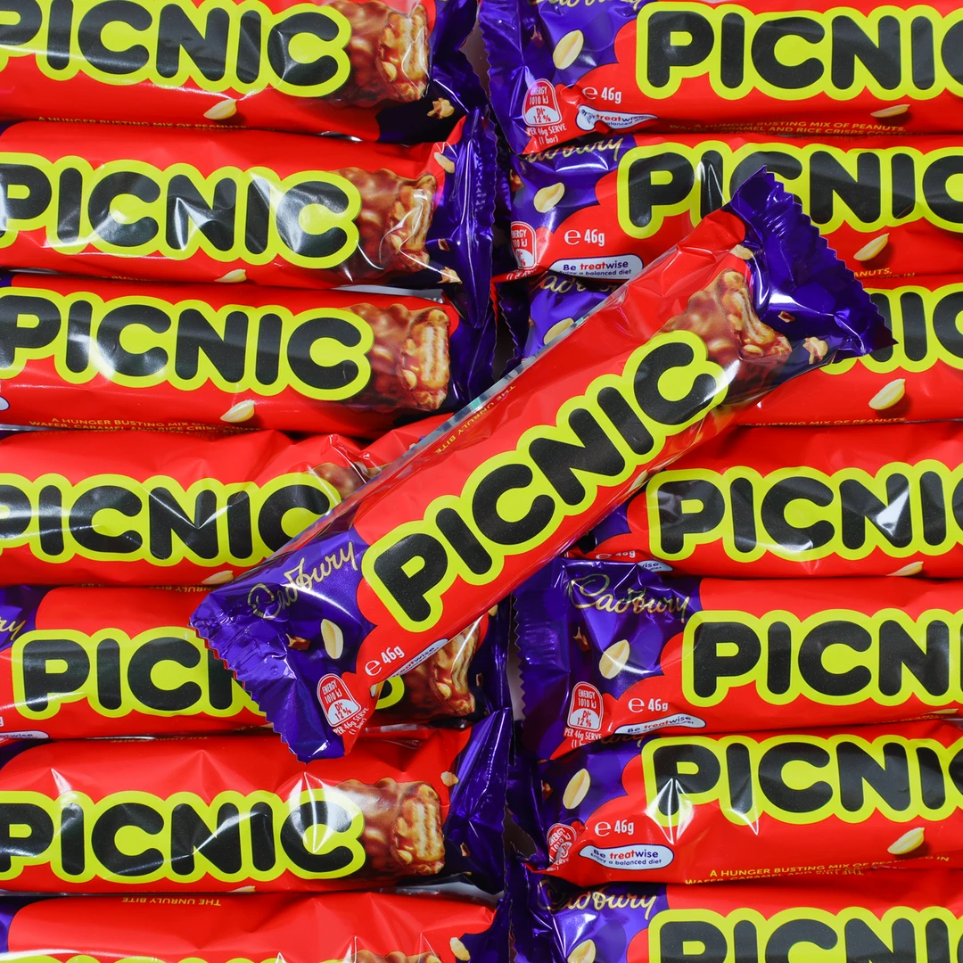 Not Specified Picnic Bar 46g Chocolate 3 Not Specified Picnic Bar 46g Chocolate