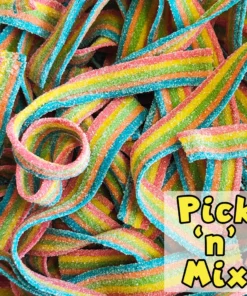 Not Specified Rainbow Belts 100g (Pick N Mix)