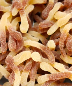 LollyShop Gummies Sour Cola Worms 400g