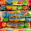 Not Specified Sour Faces Gumballs 5/35g Novelty