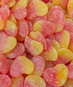 LollyShop Sour Peach Hearts 350g Sours