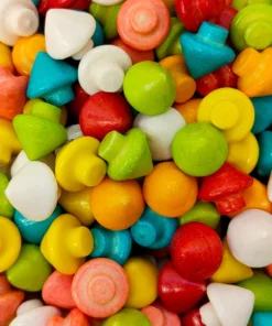 LollyShop Rainbow Spinning Tops Bubblegum