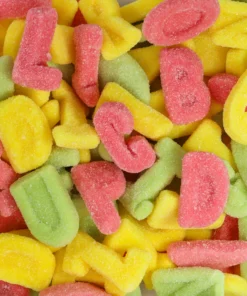 Not Specified Cake Decorations Sugared Letters 250g