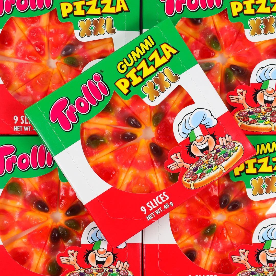 Not Specified Trolli Gummy Pizza XXL 45g 3 Not Specified Trolli Gummy Pizza XXL 45g