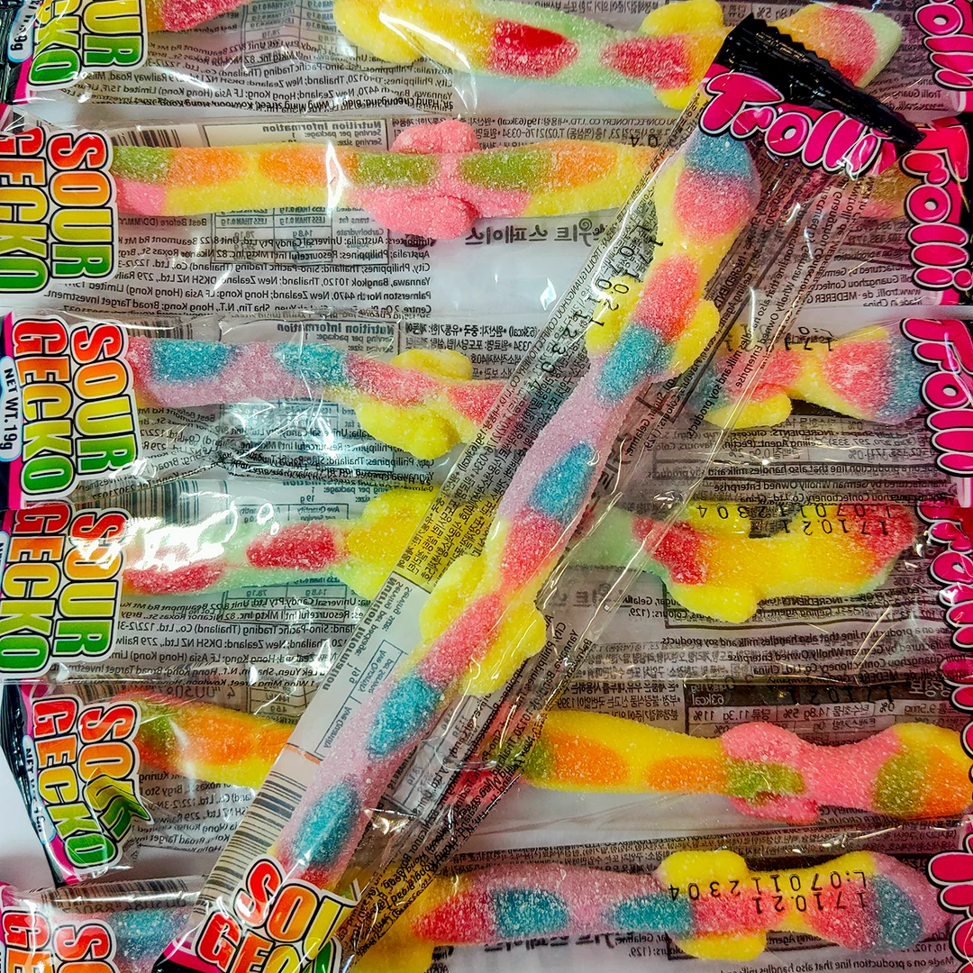 Not Specified Trolli Sour Gecko 19g Halloween 3 Not Specified Trolli Sour Gecko 19g Halloween