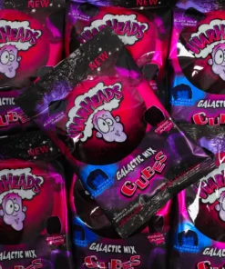 Not Specified American Candy Warheads Galactic Mix Cubes 127g