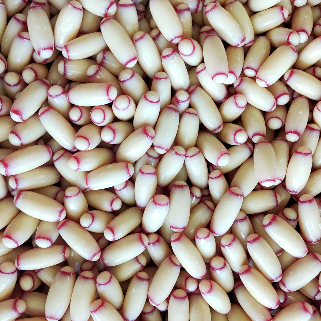 Not Specified White Chocolate Raspberry Bullets 3 Not Specified White Chocolate Raspberry Bullets