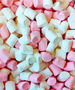 Not Specified Mini Marshmallows Pink & White 200g